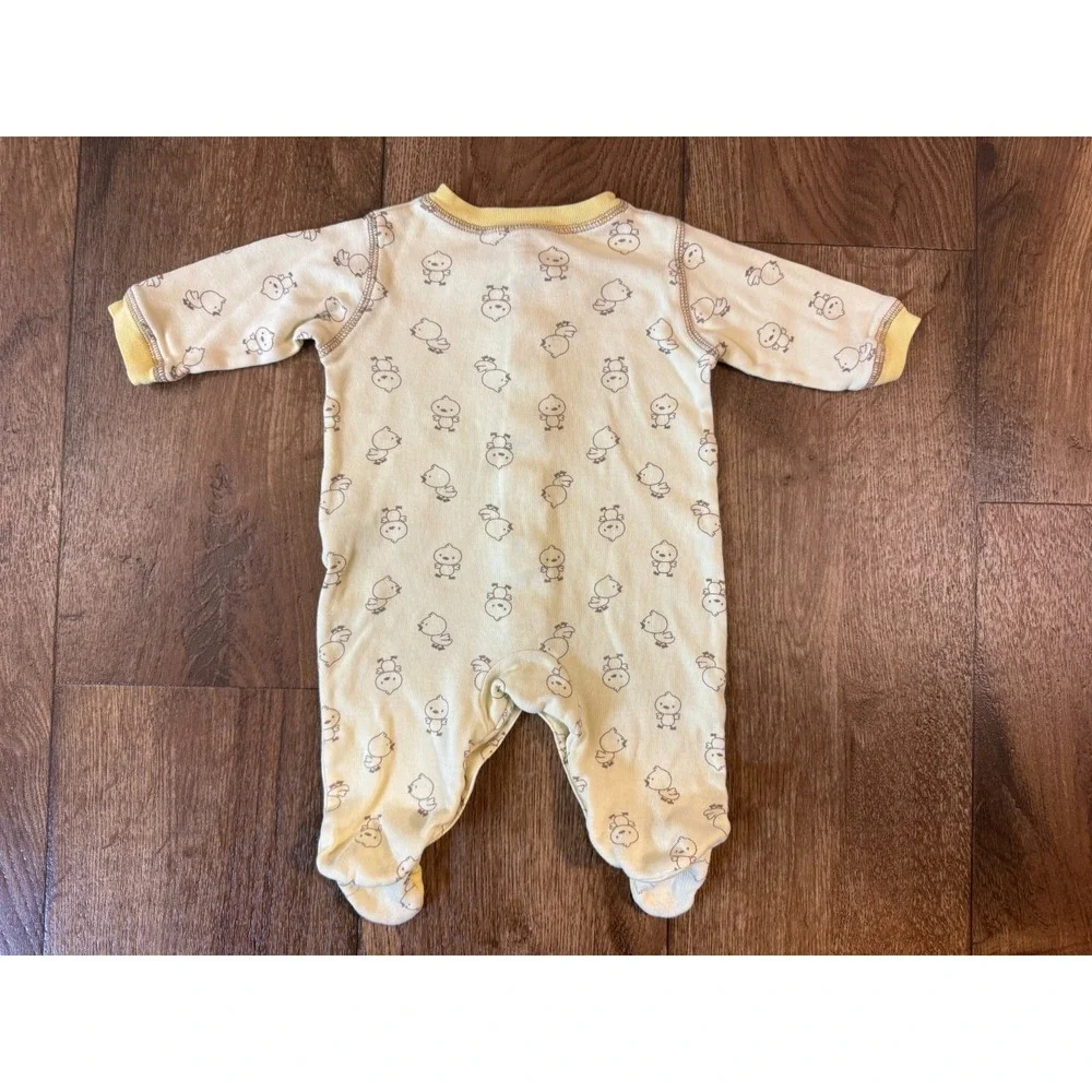 Vintage Child of Mine Carters Baby Sleeper 0/3 Month Chick Frog Duck Best Friend